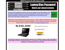 Tablet Screenshot of dell.inspiron.1545.bios.password.novatecdirect.com